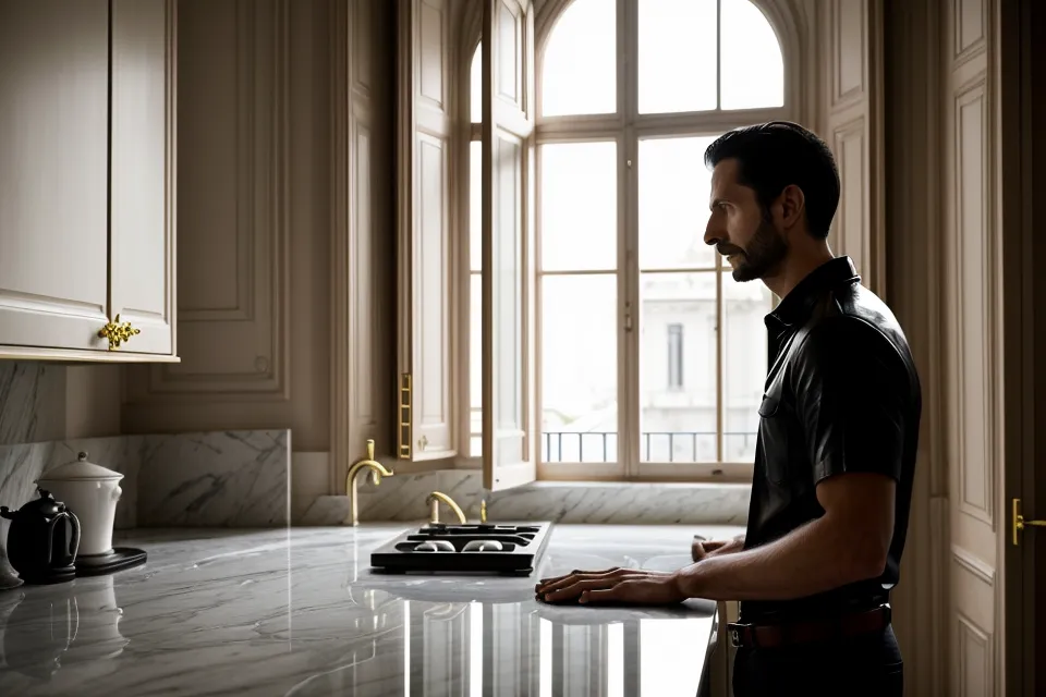 Un ordinateur affichant un tableur financier à côté d'une carte de France