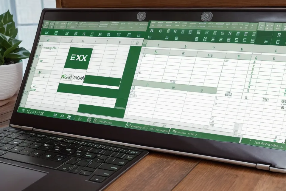 Calculs de rentabilité immobilière sur un tableur Excel avec un café.