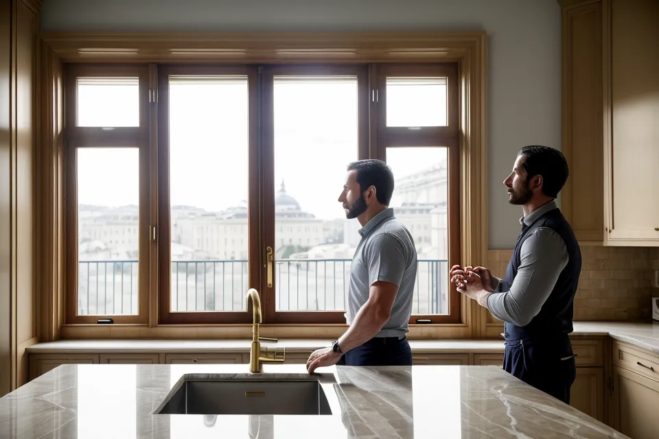Intérieur d'un appartement ancien à rénover, repéré grâce à une stratégie de recherche hors réseau plutôt qu'en agence.